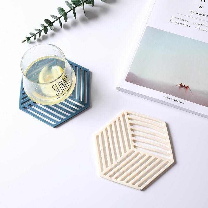 Tatakan Silicone Anti Panas / Tatakan Panci / Drink Coasters