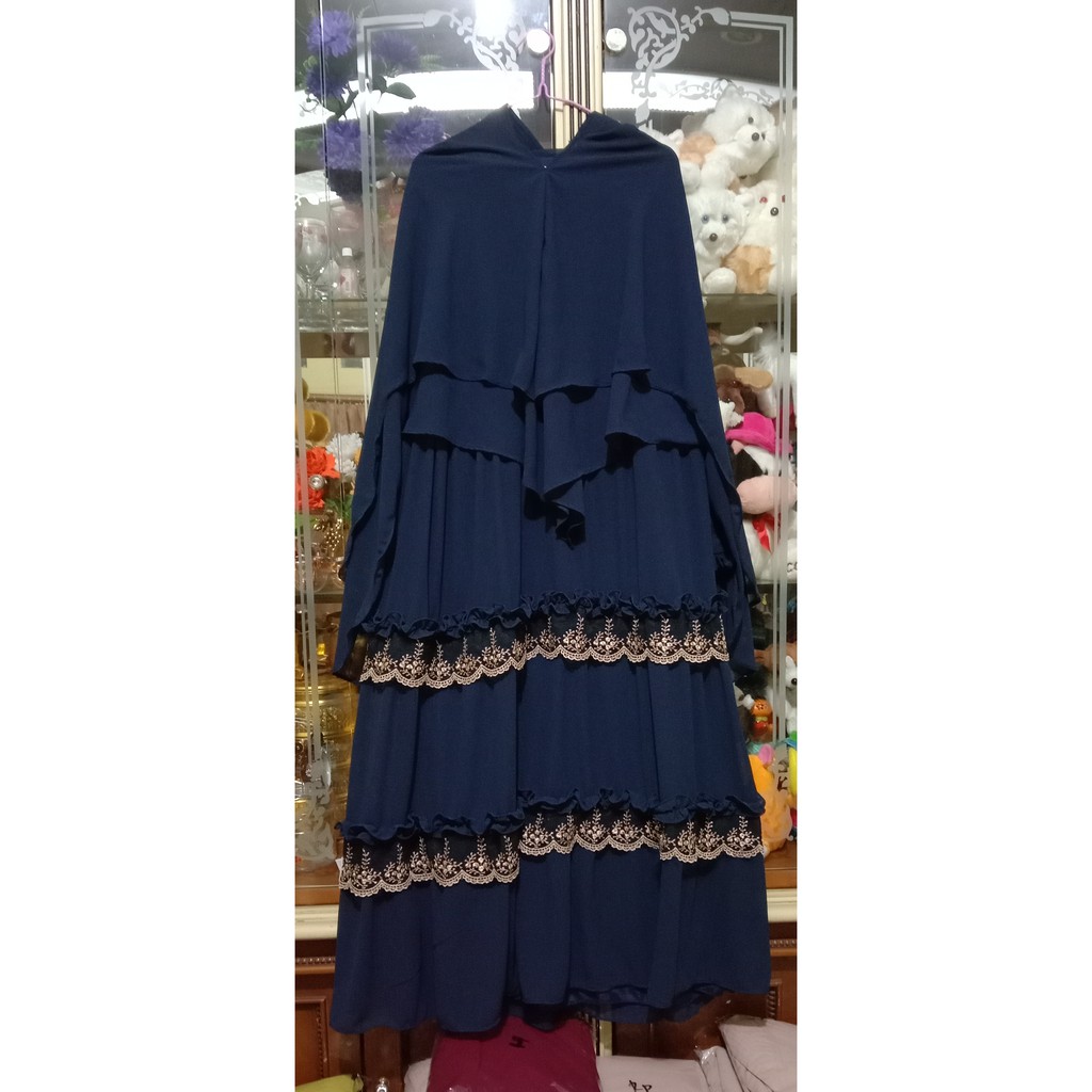 Gamis Syar'i Renda Kriwil