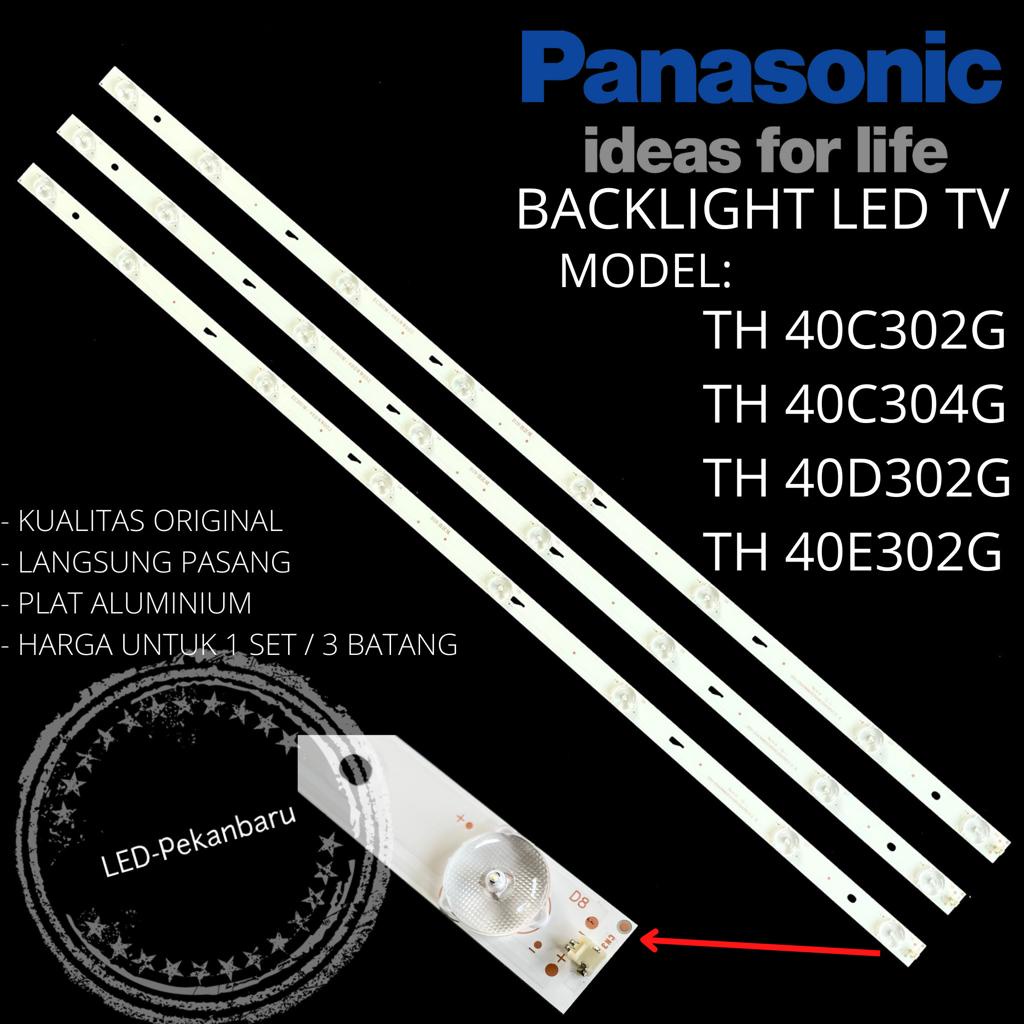 BACKLIGHT LED TV PANASONIC 40 INC TH-40D302G 40D302 40E302G 40E302 LAMPU BL