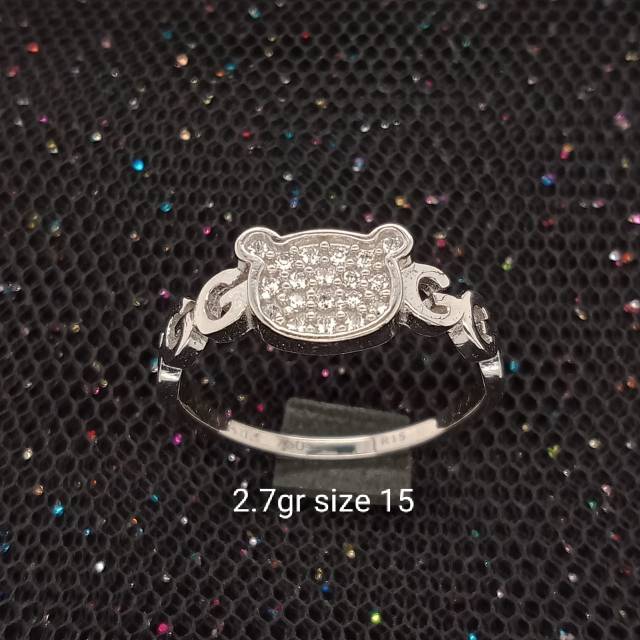 Cincin Emas 17 K - 2.7gr Kadar 750 - 3216