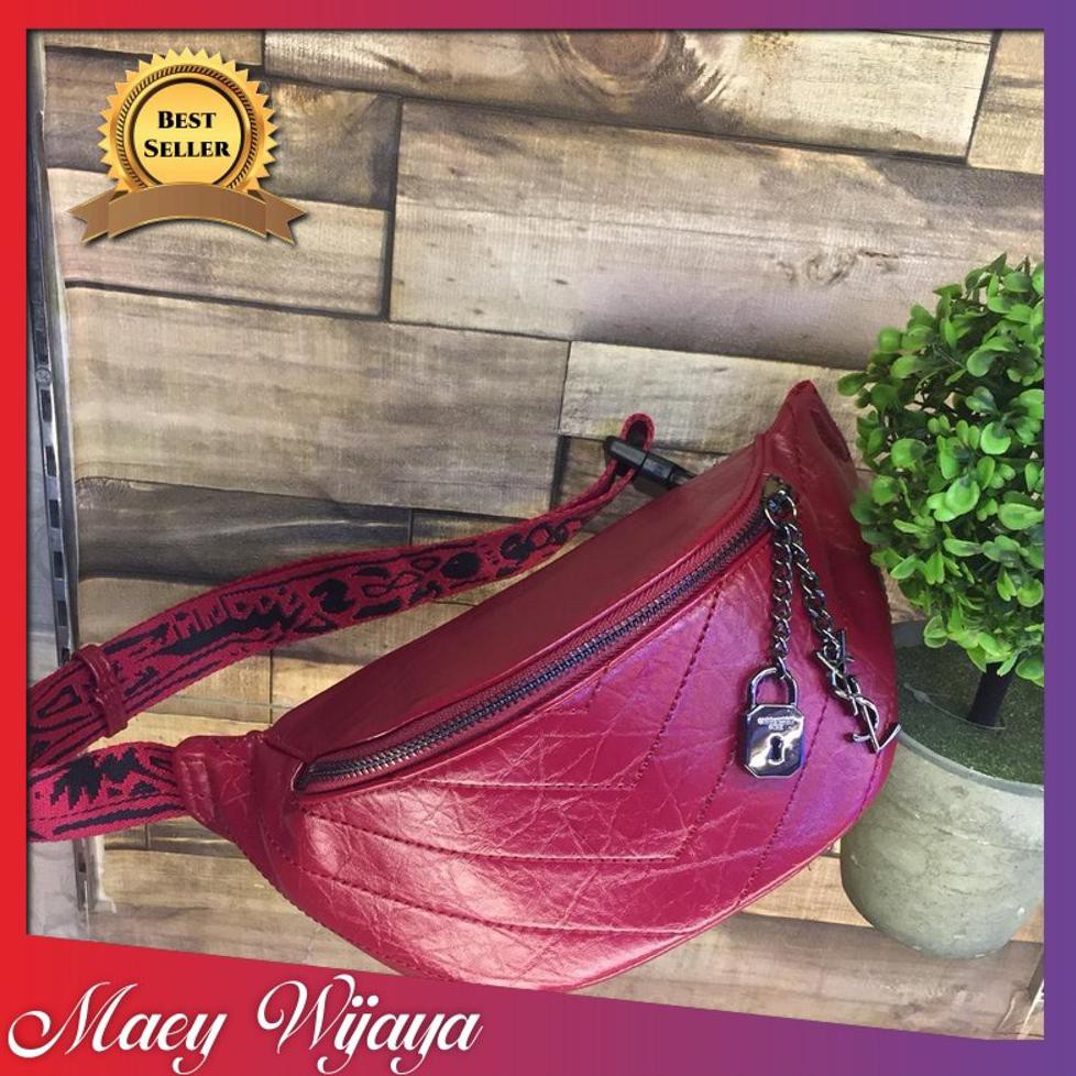BIG SALE TAS FASHION CEWEK TAS SELEMPANG WAISTBAG WANITA YSL