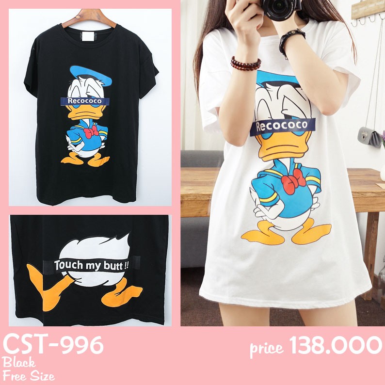 Pakaian Atasan Wanita CST-996 || T-shirt || Kaos Wanita