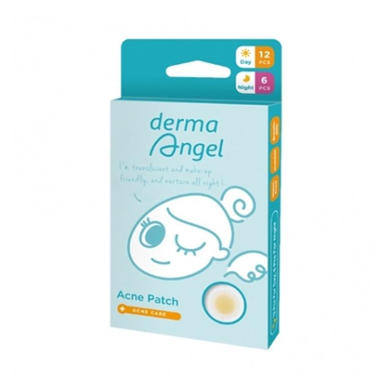 Derma Angel Acne Patch Mix 18 (Day 12pcs) &amp; (Night 6pcs)