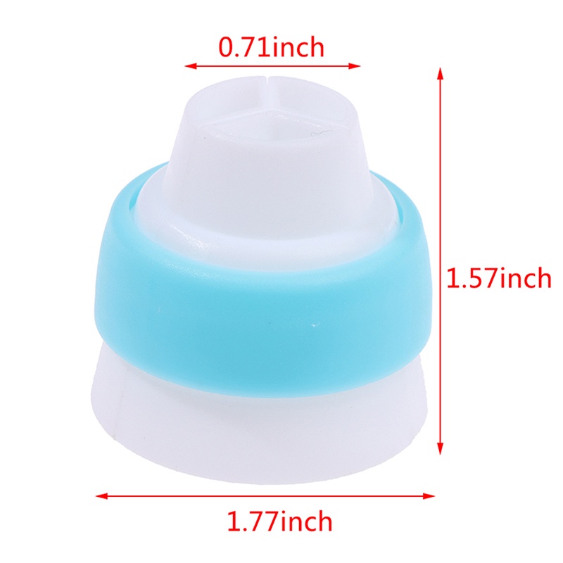 Adapter Nozzle Icing Piping Bag Gaya Rusia Untuk Cupcake