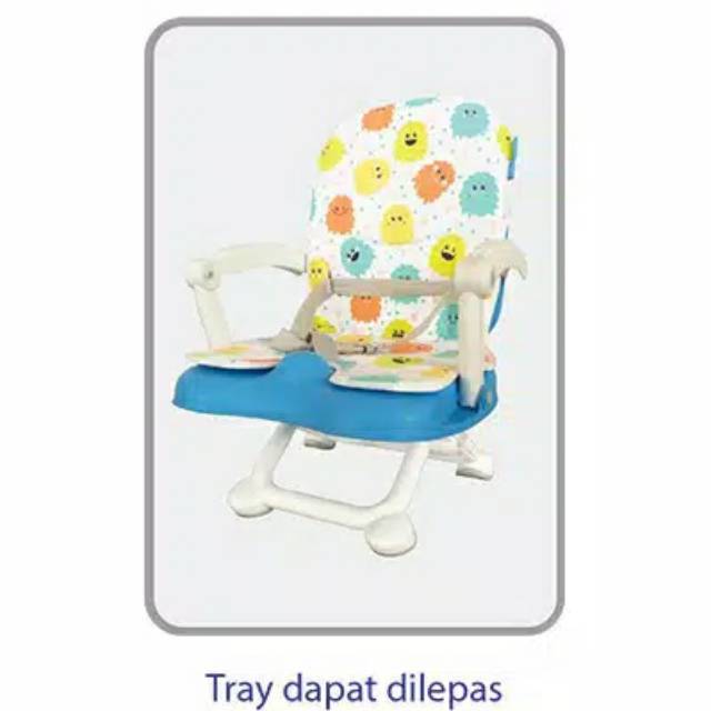 BO02 Babysafe Booster Set BO02A/BO02B (kursi makan bayi baby safe)