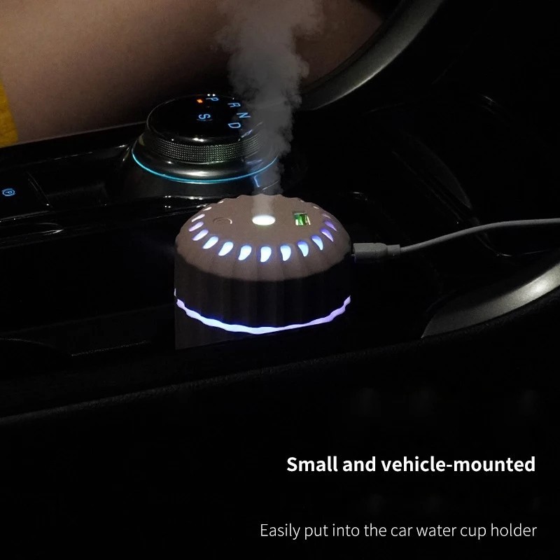 Aroma Theraphy Diffuser Usb Mini 200ml A8 / Pelembab Udara LED Light / Air Humidifier