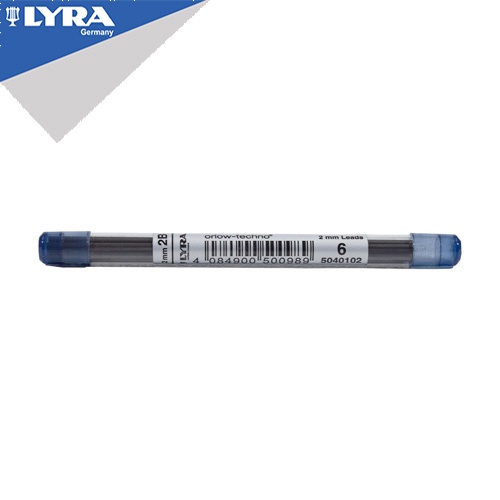 

Lyra Refill / Isi Pensil Mekanik Orlow Techno 2mm 2B Isi 6 Pcs - Cocok Untuk Gambar Teknik & Sketsa