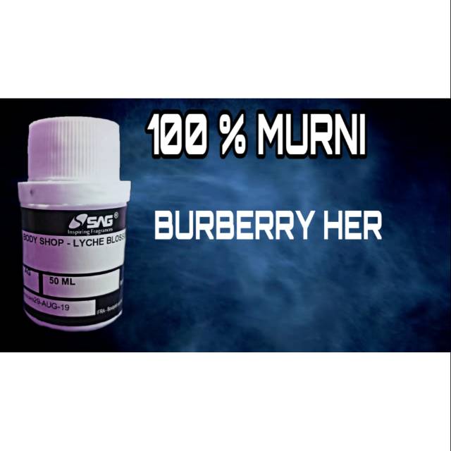 BIBIT PQRFUME BURBERRY HER 50 ML