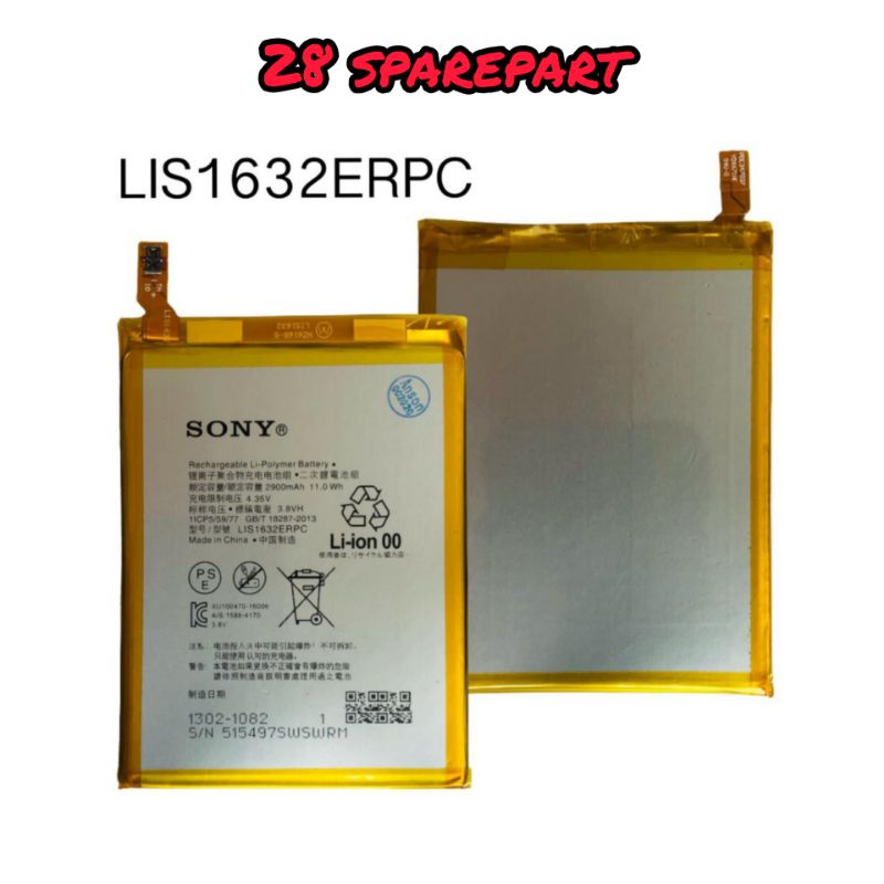 baterai Batre BATTERY Sony xz original