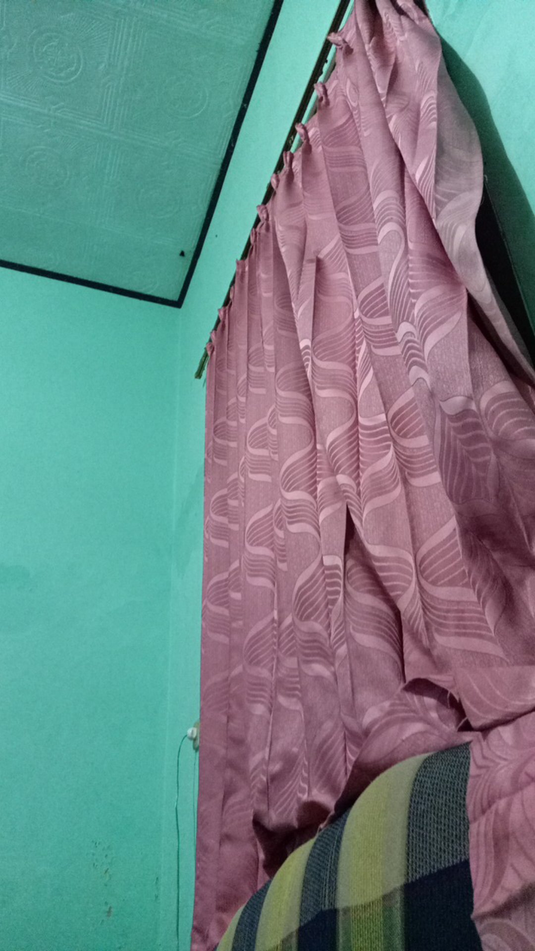 Manzone Kemeja Batik Pria Lengan Pendek Modern Fit Abimantra-navy