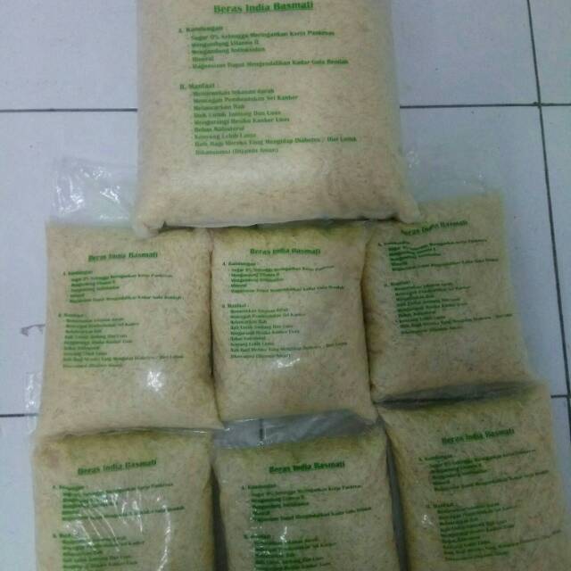 (BS) BERAS BASMATI ABU KASS PREMIUM 1KG