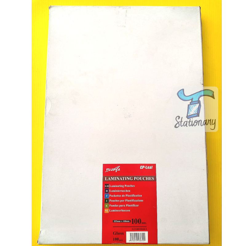 

Plastik Laminating Fujipla Folio.