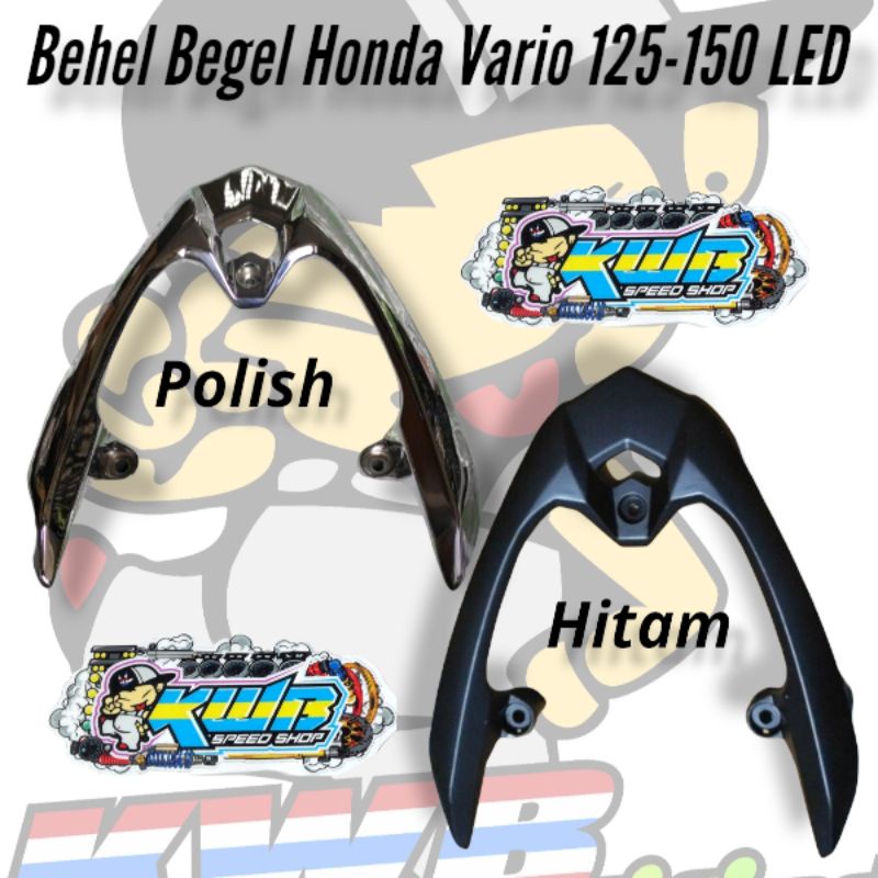 Behel begel planger honda vario 125 150 LED tahun 2015 - 2017 Model Ori Original