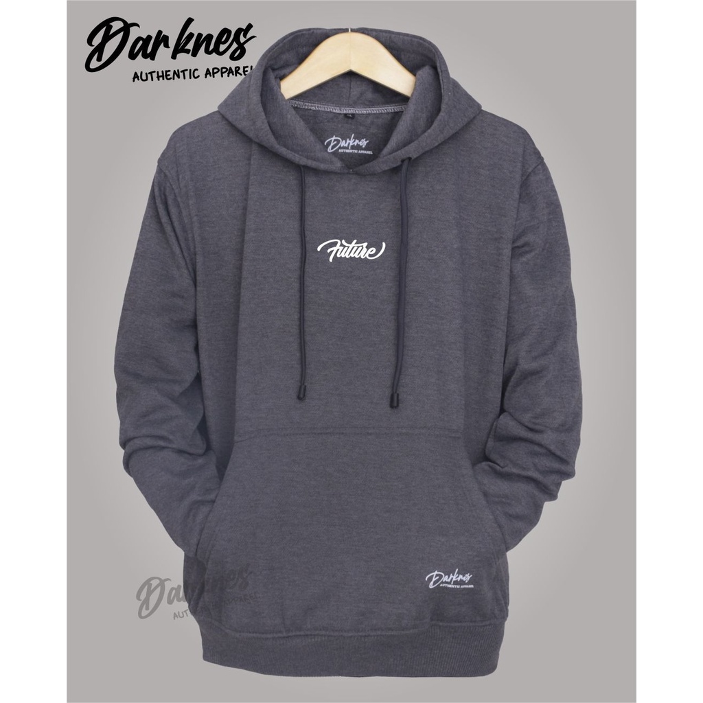 Sweater hoodie pria terbaru list FUTURE Drakness original warna abu tua  sweater hoodie laki laki dewasa keren sweater hoodie wanita premium  M L XL XXL