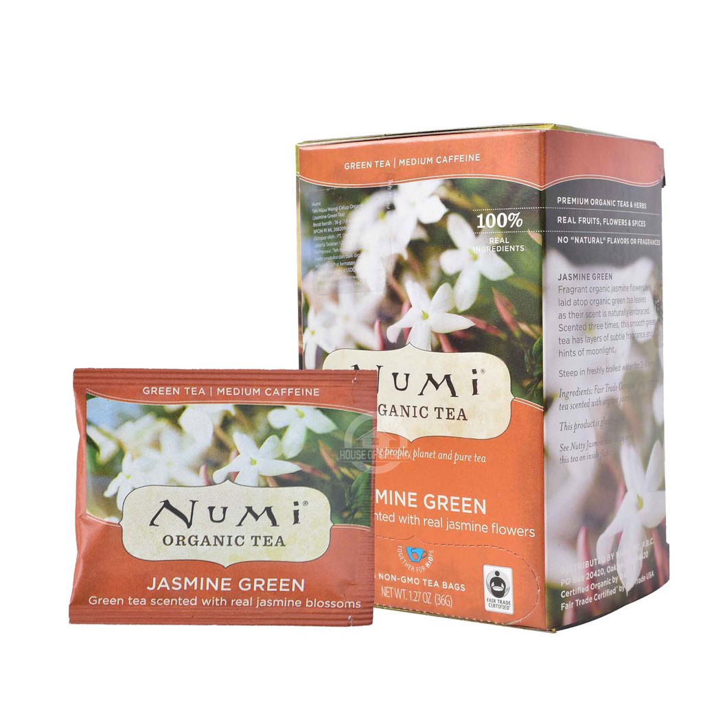 Numi Organic Jasmine Green Tea 1 Sachet