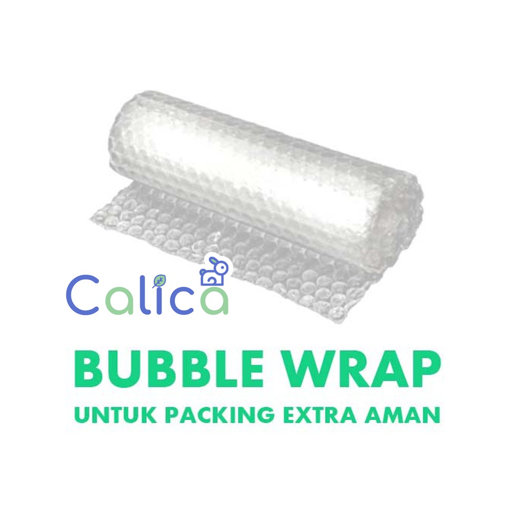 

Extra Tambah Bubble Wrap ( Hanya Untuk Packing produk yang dibeli di toko kami )