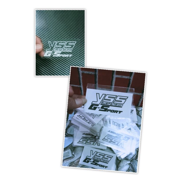STICKER  YSS G-SPORT PRINCUT