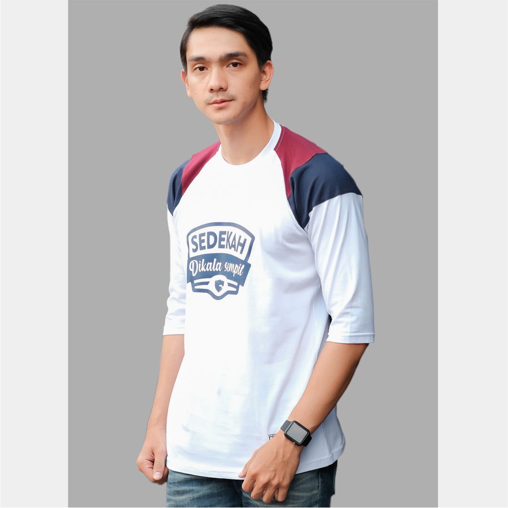 Kaos Dakwah | Baju Kaos Dakwah Pria | Kaos Muslim Pria - Cotton Combad 24 S - by Annaml-Sedekah