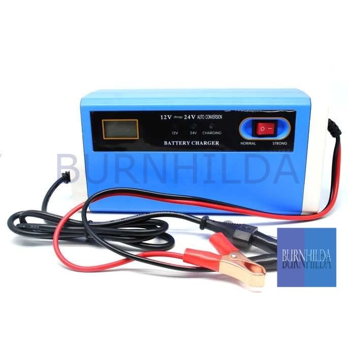 Charger Aki Mobil Motor Lead Acid 12-24V 10a mobil motor burnhilda