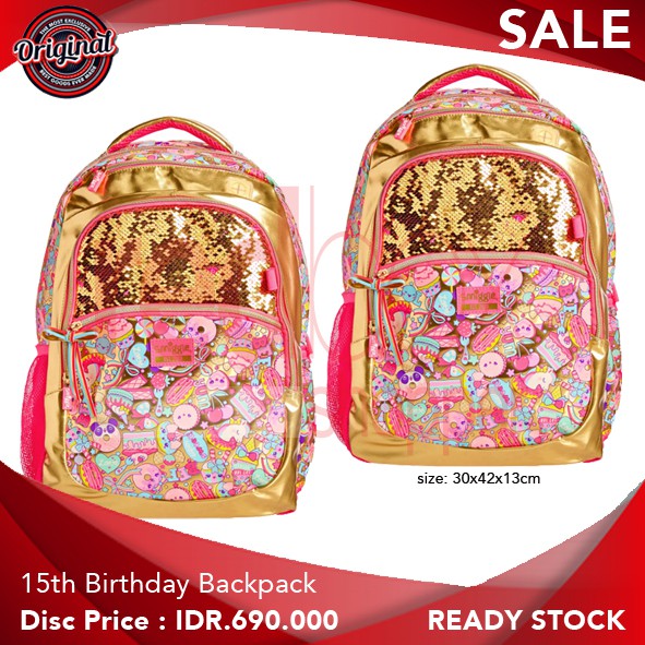 smiggle 15th birthday backpack