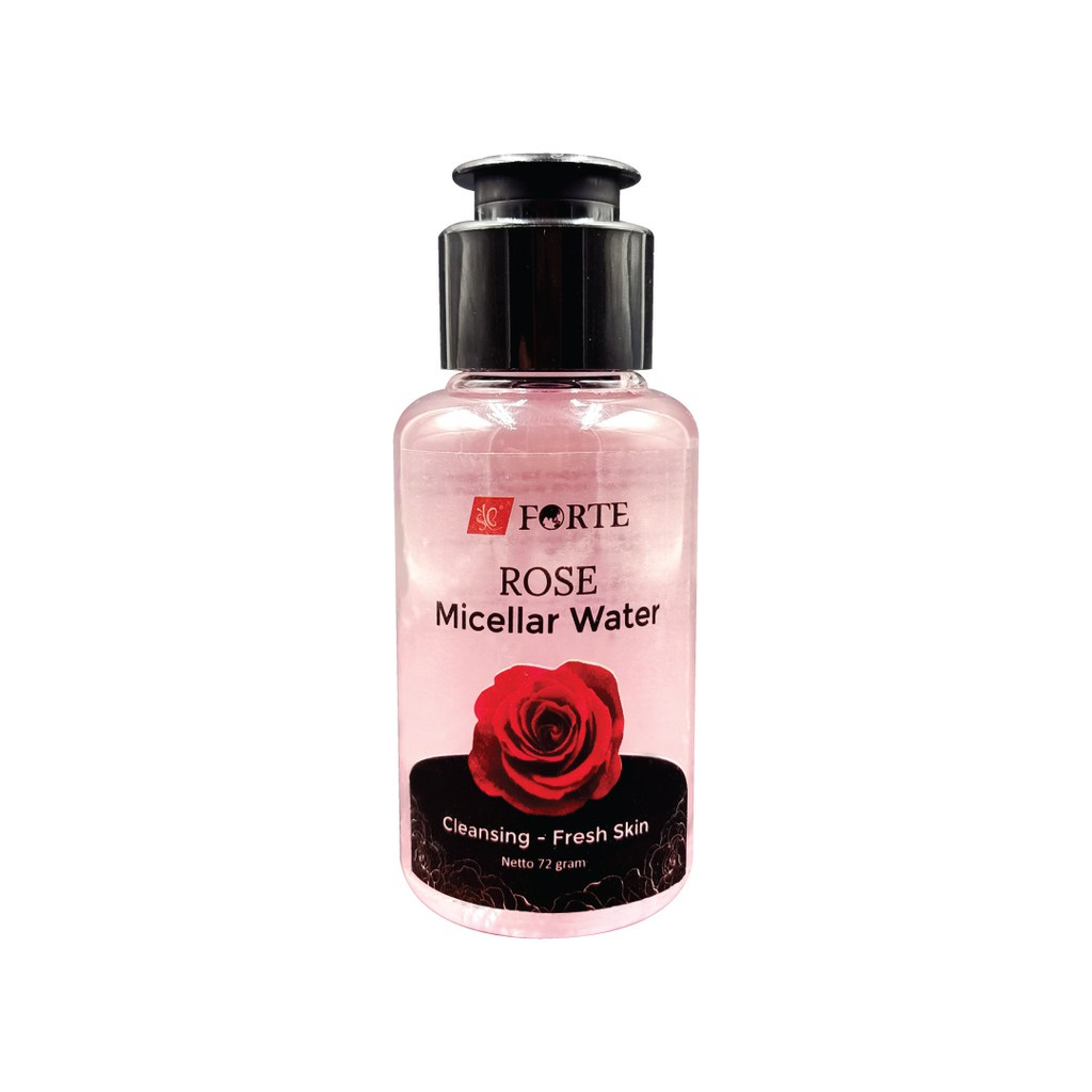 SYB Forte Rose Micellar Water 77g Cleansing  Fresh Skin Air Mawar BPOM Halal (Valensia)