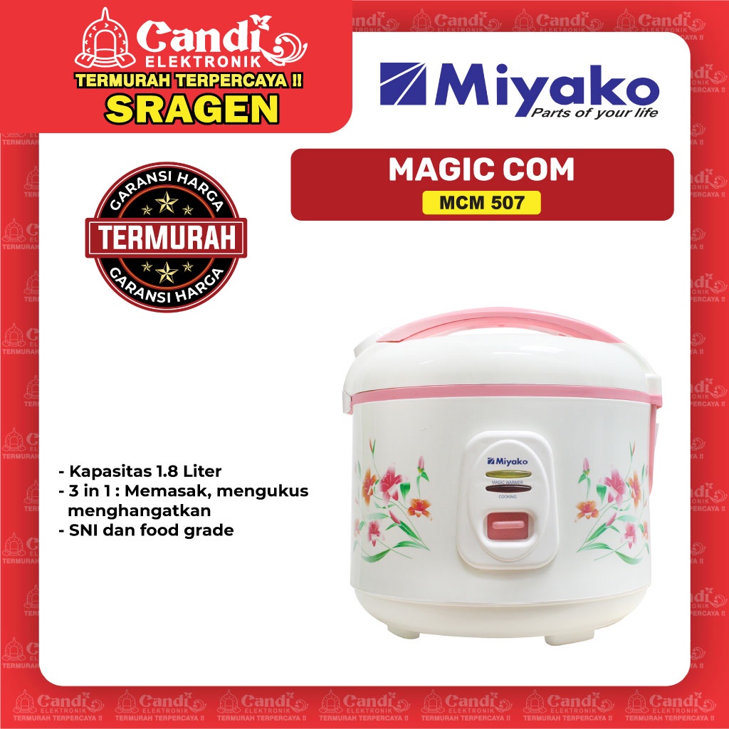 MIYAKO Magic Com 1.8 Liter - MCM-507