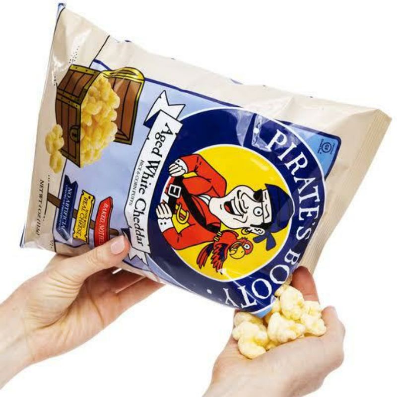 

Pirate's Booty Aged White Cheddar Rice & Corn Puffs 14gr