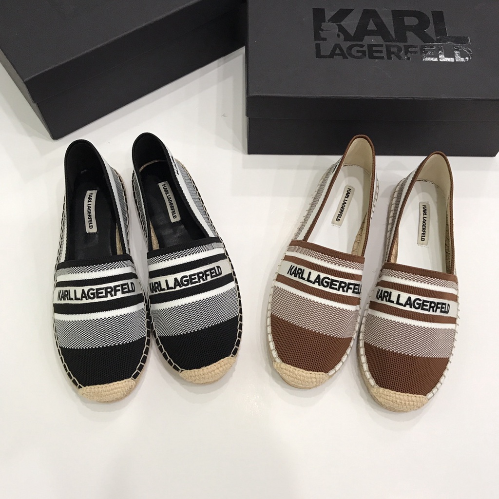 karl lagerfeld women's fashion casual fisherman shoes/flat shoes