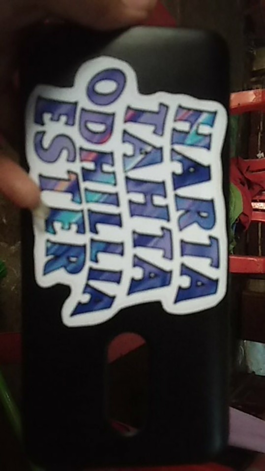 Stiker Harta Tahta Siapa(bisa Custom Bebas Tulisan Apa Saja)