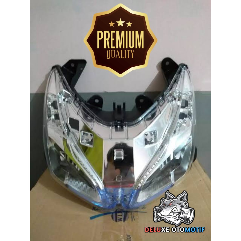 Reflektor atau lampu depan vario 110 FI Tahun  2014