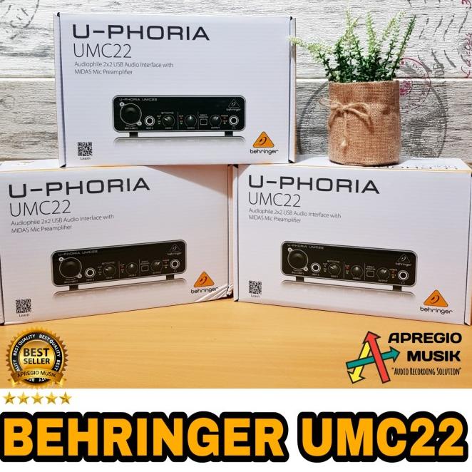 SOUNDCARD BEHRINGER UMC22 UMC 22