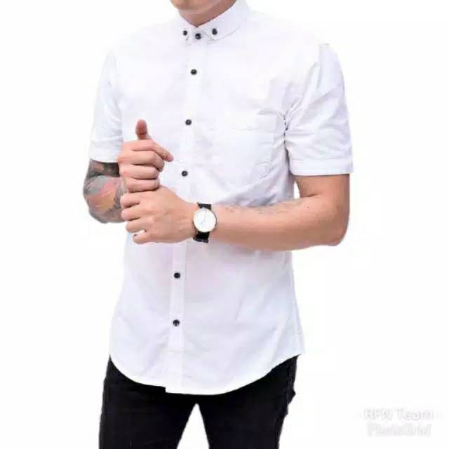 KEMEJA PENDEK POLOS/ LENGAN PENDEK PRIA POLOS/ SURFING/ POLOS PERIA PENDEK