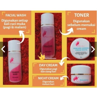 Nahda Skincare Eceran (Day Cream, Night Cream, Sabun, Toner) BISA COD