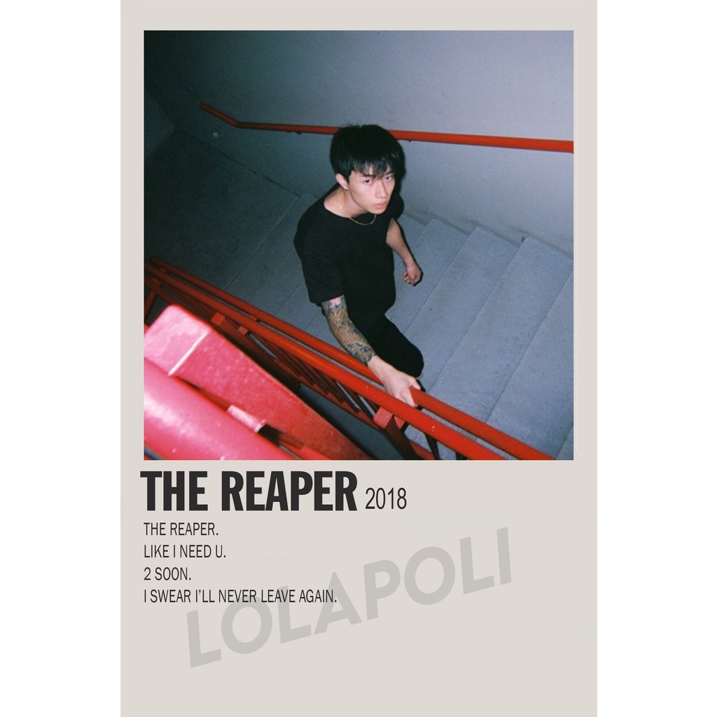 Poster Cover Album The Reaper - Keshi