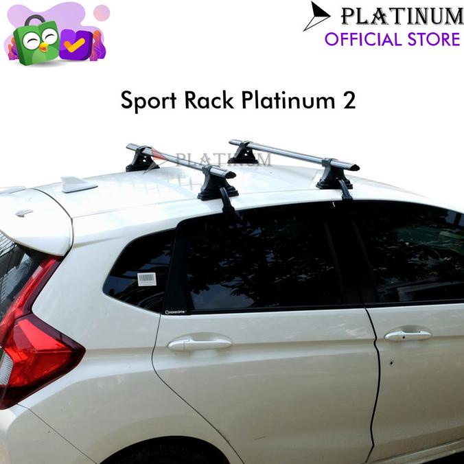 Rak Atas Roof Rack Daihatsu Sirion Lengkap + Kaki Jepit Bodi Platinum