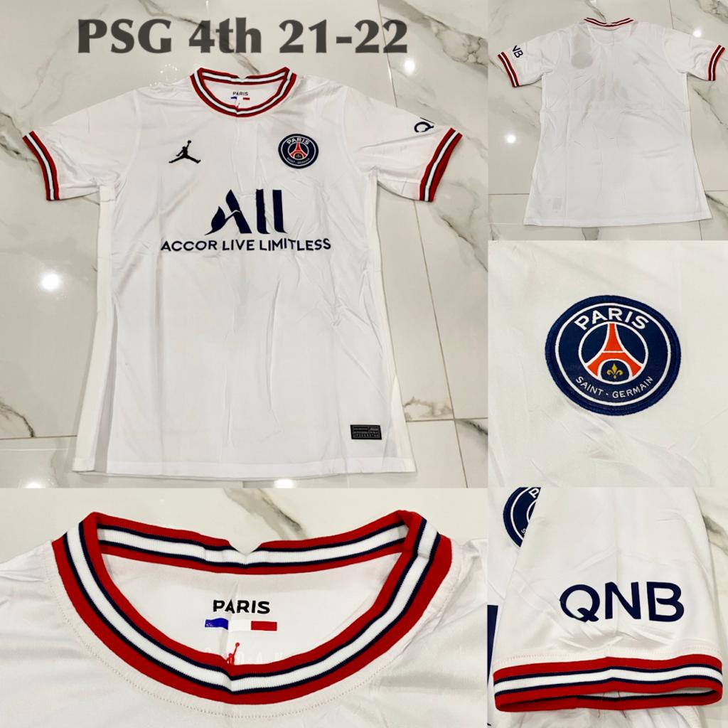 BAJU BOLA JERSEY PSG 4TH 2021 2022 JERSEY PSG 4TH 2022 GRADE ORI