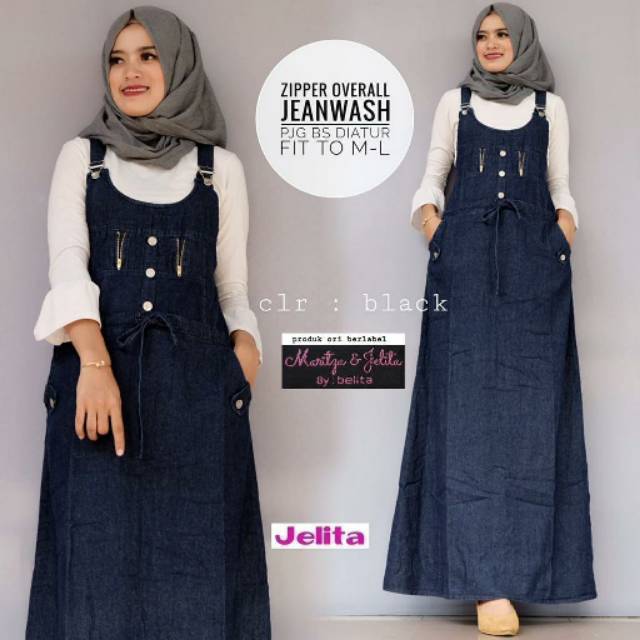 Gamis Jeans overall