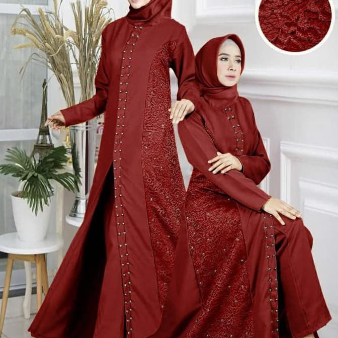 PRODUK TERBARU SETELAN KAMILA MARON STELAN KAMILIA TUNIK SET CELANA WANITA PESTA BAHAN HALUS