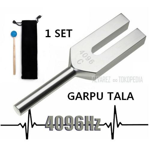 Riogrosir Garpu Tala C 4096 Hz / Tuning Fork Almunium Set