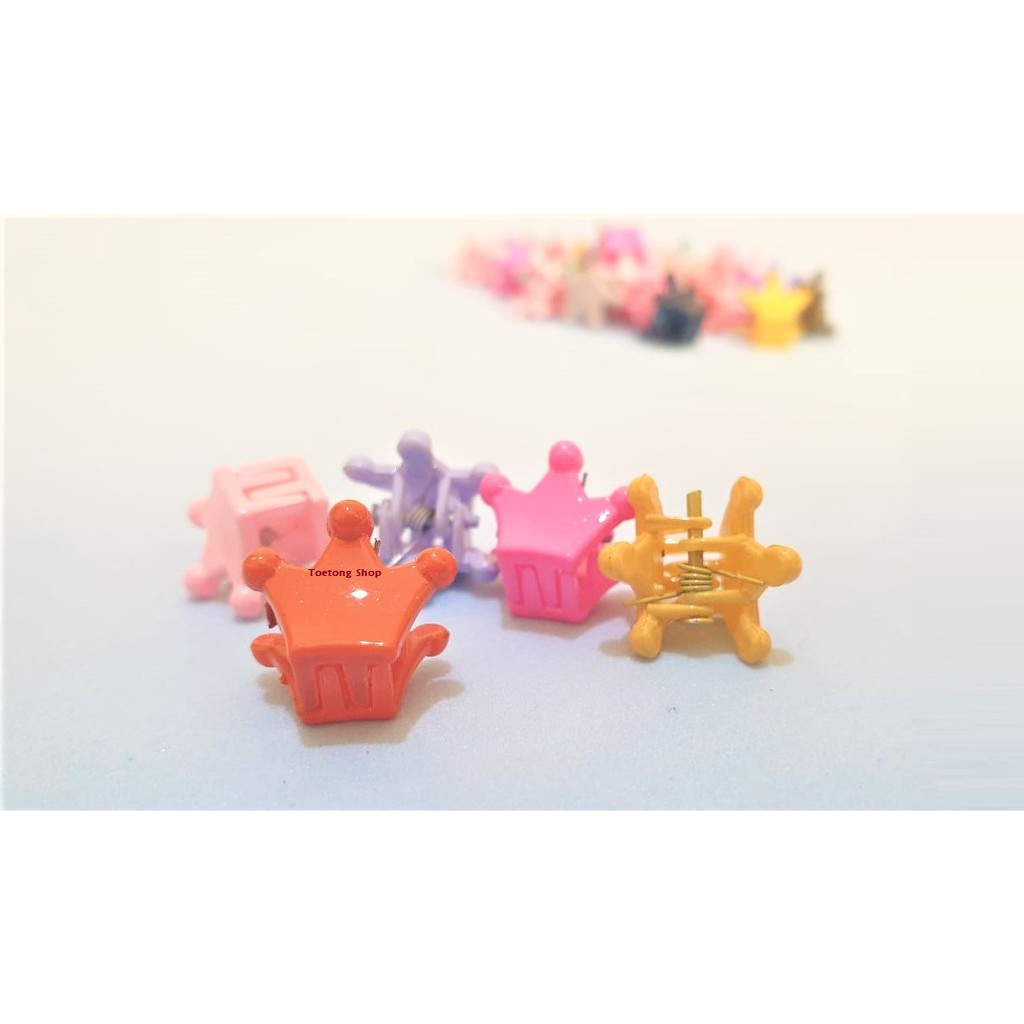 Jedai Doff Mini Karakter Jepit Rambut Lucu Imut Jepitan Poni Rambut Mini Jepit Rambut Baby Jepit Kutu-5