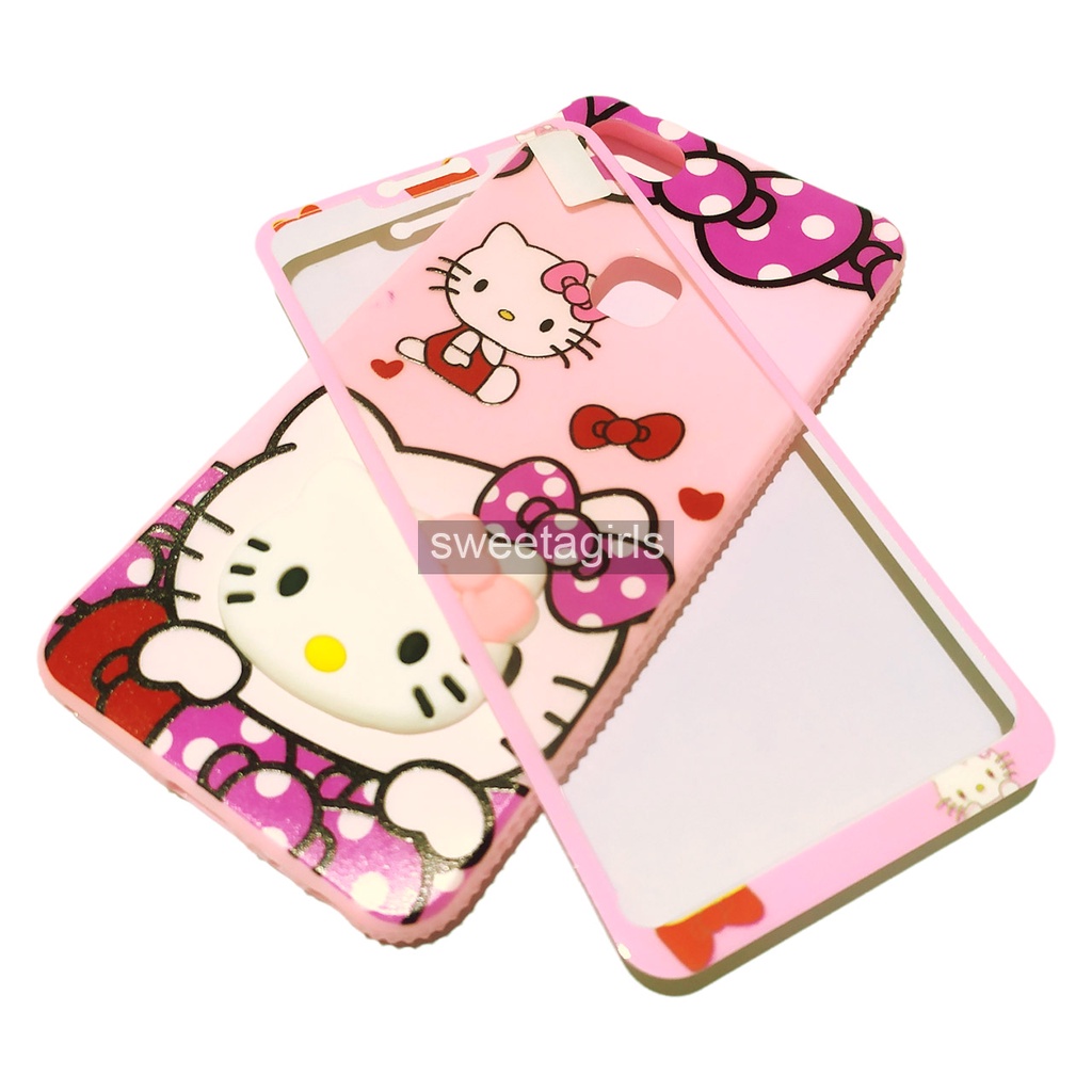 Casing Silikon Jelly Lucu dengan Antigores untuk Vivo Y83 (vivo 1802)  - Boneka Karakter Timbul - sweetacase.id - Softcase / COD / Casing Terbaru - Karakter Lucu - Casing Imut - Kesing Hits - Case Gemoy - Kesing - Aesthetic Stitch - Doraemon