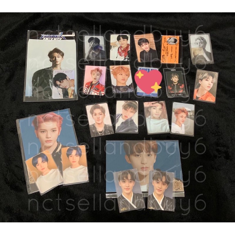 (booked) pc holo standee wgu irregular neozone welkit reload cc jisung taeyong mark