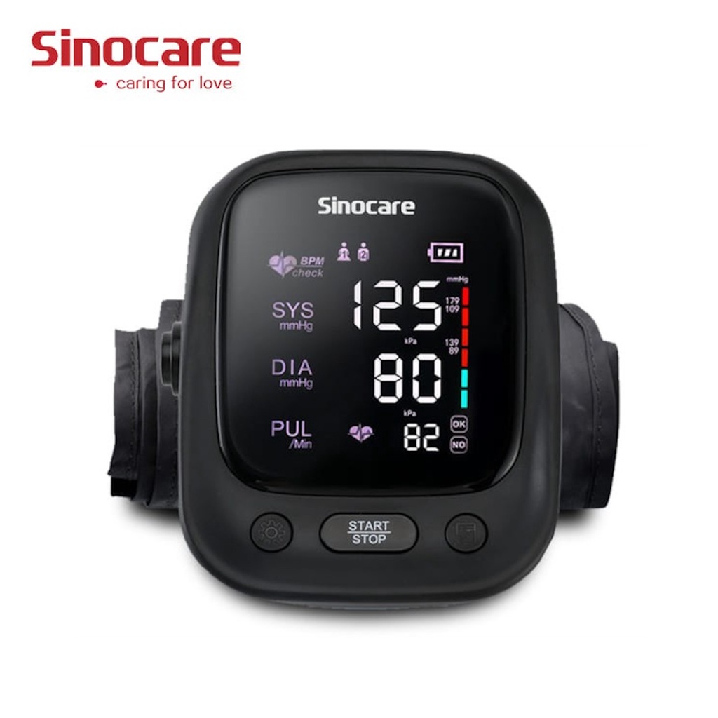 Sinocare AES-U181 Tensimeter Digital dengan Suara - Alat Cek Ukur Tekanan Darah