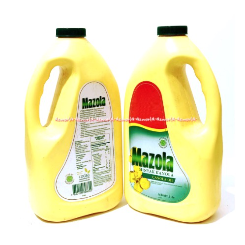 Mazola Canola Oil 3.5L Minyak Goreng Kaya Omega 3 Minyak Bebas Kolestrol Minyak Kanola Oils Mazolla 3.5 Litter