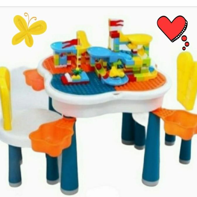 Multifunctional Table Spacebaby SB 988 Free Lego ---Terbaru---