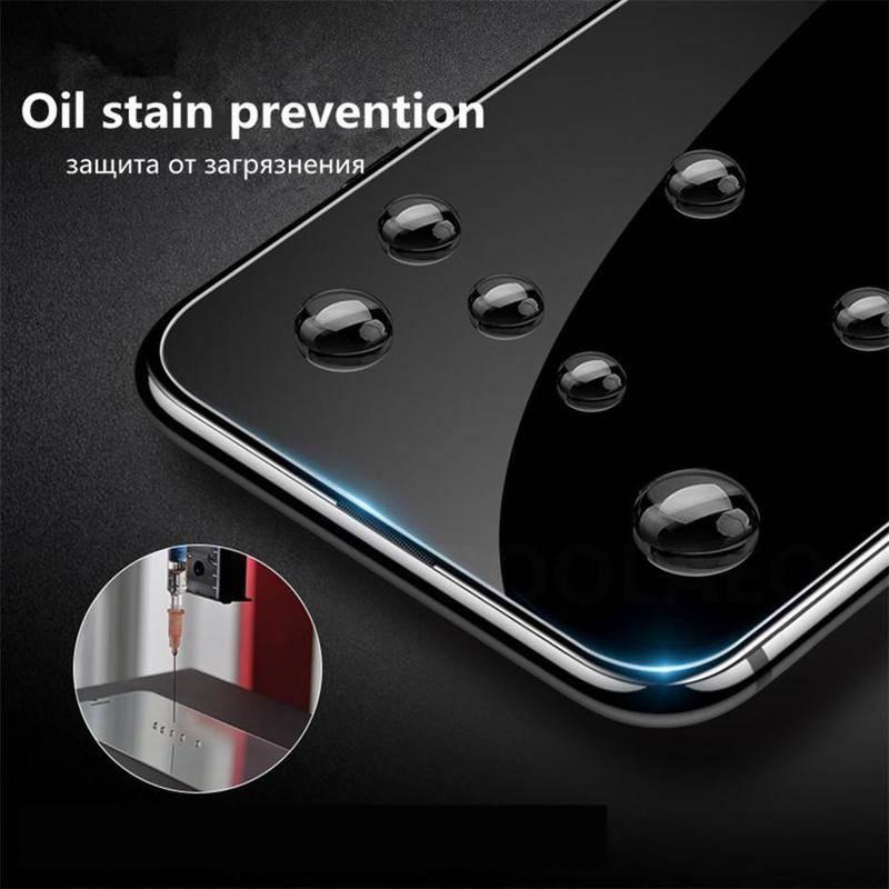 2Pcs Full Cover Screen Protector Glass for OPPO A5 A9 2020 glass For OPPO A91 A93 A73 A53 A15 s Realme C1 C2 V3 Tempered Glass