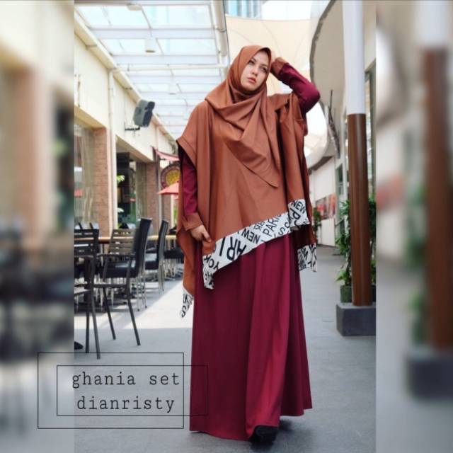 Gamis Dian Risty Ghania Set