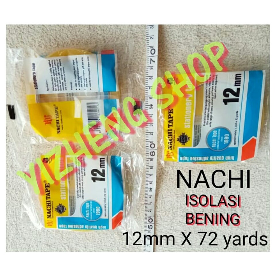 

ISOLASI BENING 12mm NACHI TAPE