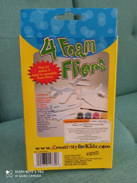 4 Foam Fliers