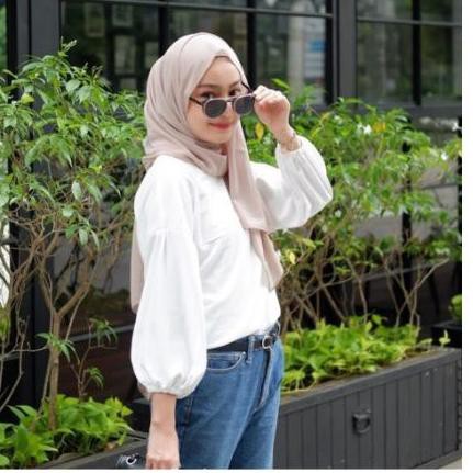 ✩ LUCY BLOUSE - bayar ditempat blouse lengan panjang blouse murah atasan wanita baju panjang murah ♣